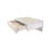 Perkin - Small Floating Nightstand White Finish With Drawer, Solid Wood Wall Drawer