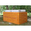 Kolya 158 cm W Pine Solid Wood Patio Sofa with Cushions