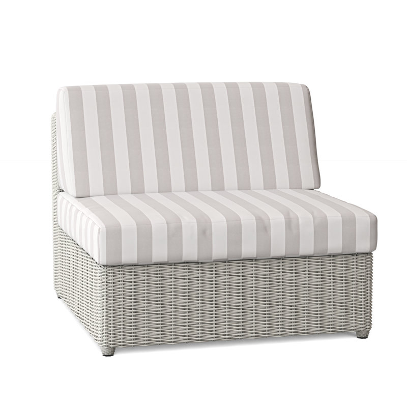 Sag Harbor Outdoor Lounge Chair, Oat, Sag Harbor Classic White