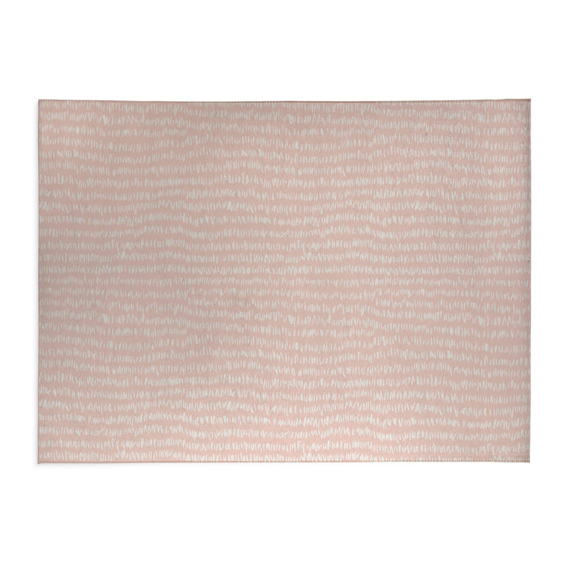 Crop Row Kids Play Mat, Pink, Rectangle 4' x 6'