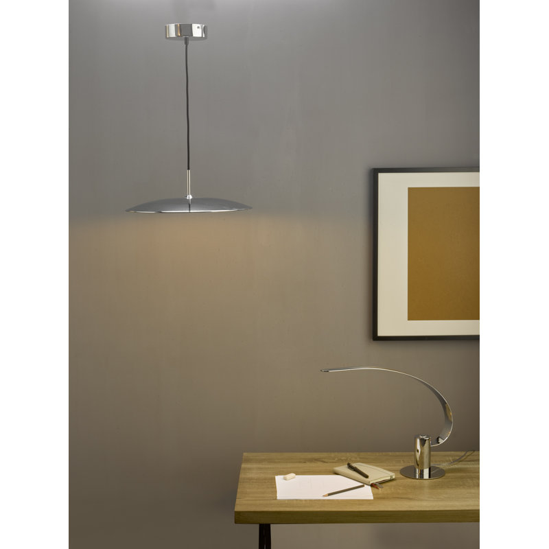 Kristina 1 - Light LED Dome Pendant, Matt White