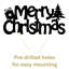 Plaque murale Merry Christmas-393270998
