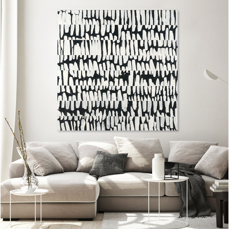 «Night & Day» par Randy Hibberd, reproduction d'art sur toile tendue, H 54 po x l 54 po x P 1,5 po