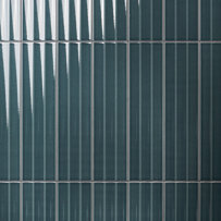 Radiant Fluted 4.43'' W x 17.62'' L Crackled Ceramic Subway Wall Tile (9.26 Sq. Ft. / Case)