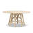 Holland 60" Reclaimed Wood Round Dining Table