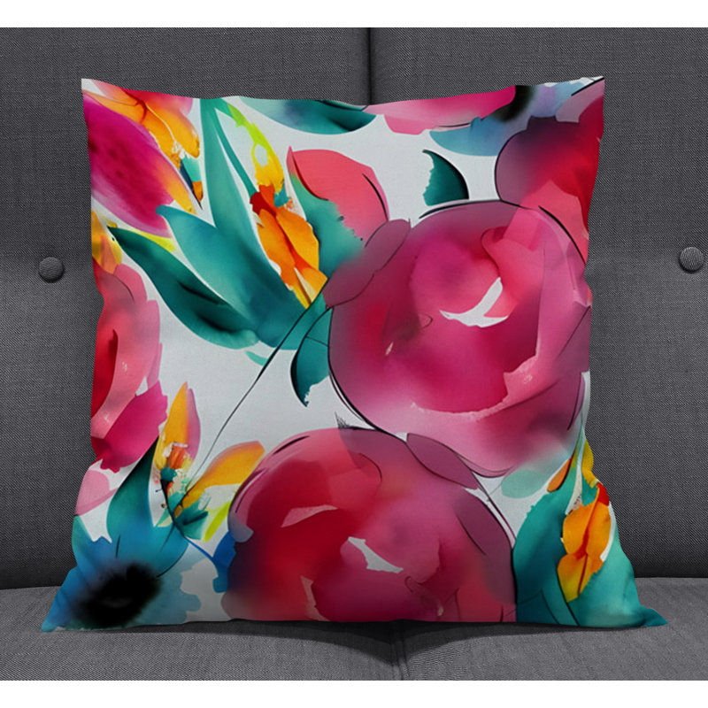 Coussin décoratif, Housse de coussin seulement - sans coussin, H 16 po x l 16 po