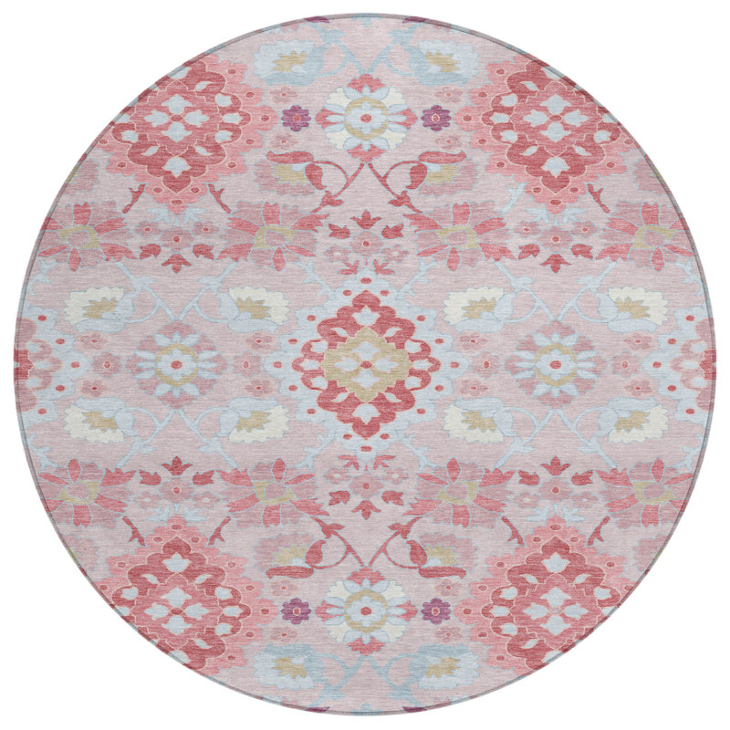 Tapis rond rond 8 po