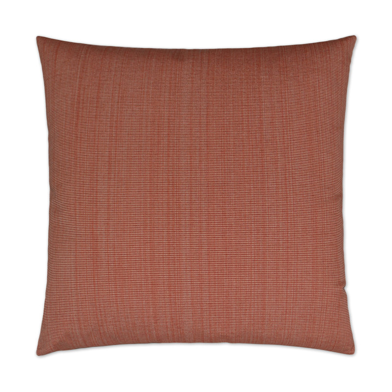 Avery Pillow Cover & Insert, Salmon, Square 20"