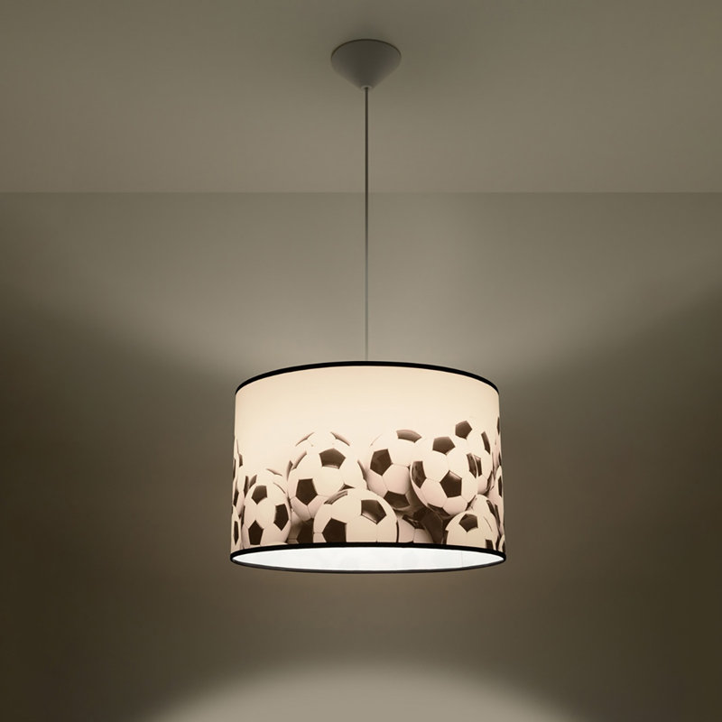 Bok 1 - Light White Pendant, 28cm H x 43cm W x 43cm D