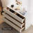 6 Drawer Modern Meshia Leather Dresser Chest With Storage Cabinet-1049049390