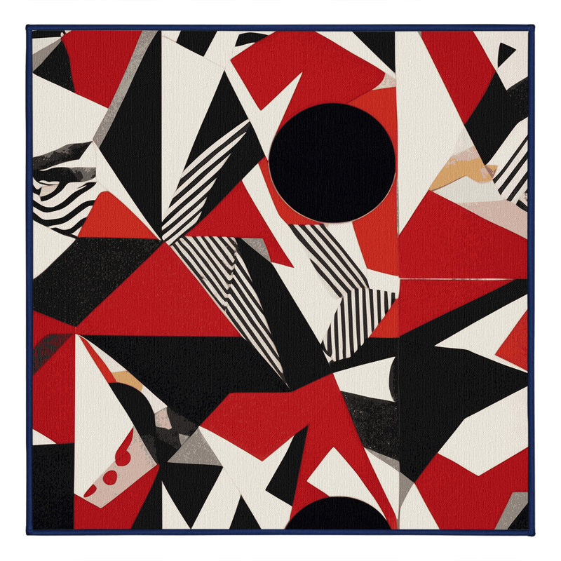 Solar Reflection Rug, Square 4'