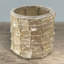 Porte-bougie votive en nacre