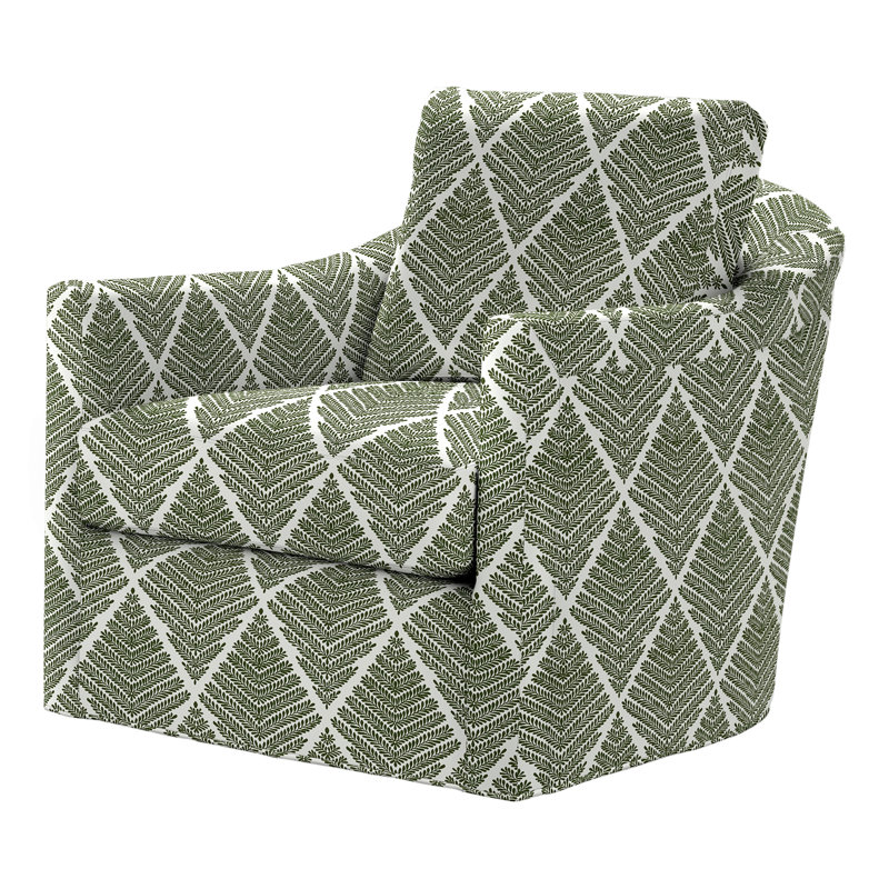 Catalina Swivel Armchair, Perigold Emmeline Ivy, Dune