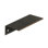 Edge Pulls 3 inch (76mm) Centre-to-Centre Oil-Rubbed Bronze Cabinet Edge Pull - 10 Pack