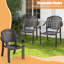 Altariq Stackable Outdoor Patio Dining Armchair