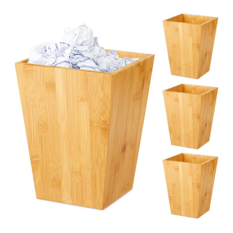Ledea Set of 4 6 Litre Waste Bin