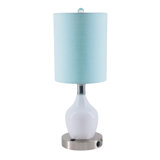 Metal USB Table Lamp