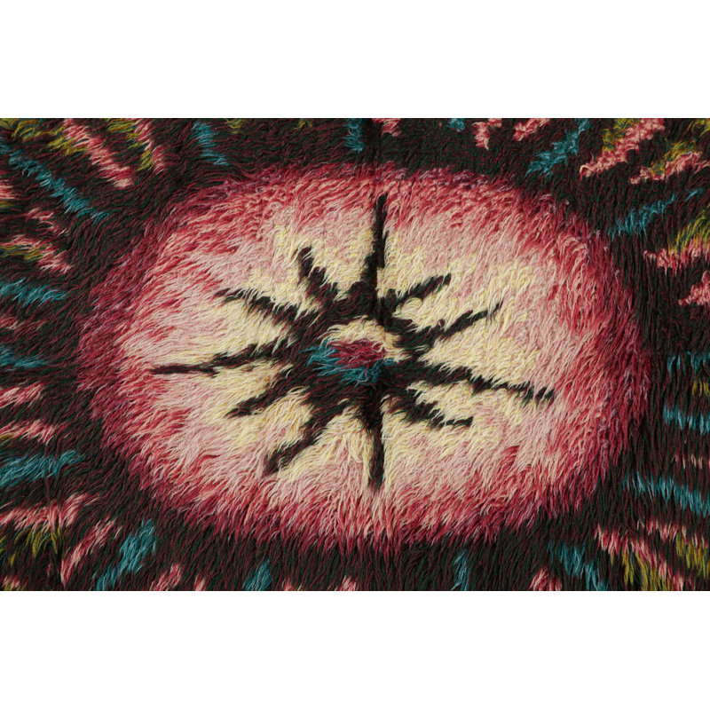 One-of-a-Kind 3’2x4’9 Hand Knotted Area Rug