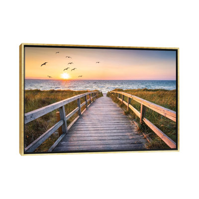 " Sunset At The Dune Beach " by Jan Becke