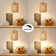 Plug in Pendant Light, Rattan Hanging Lights with Plug in Cord 15ft Dimmable Cord