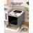 Gercas Polypropylene Litter Box
