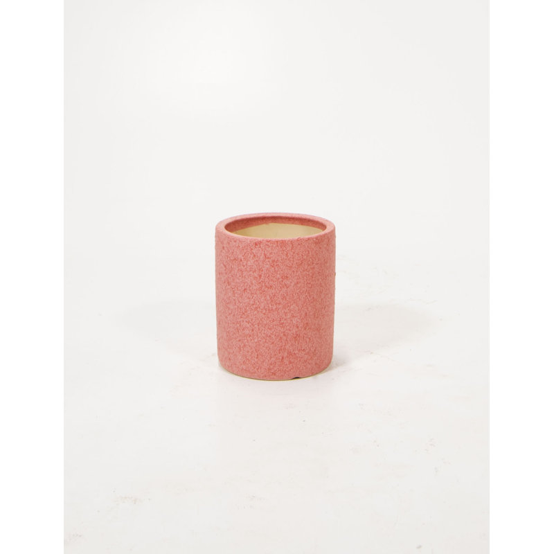 Afira Ceramic Pot Planter, Pastel Pink