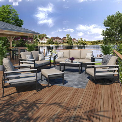Townsend Sofa Seating Group with Sunbrella Cushions