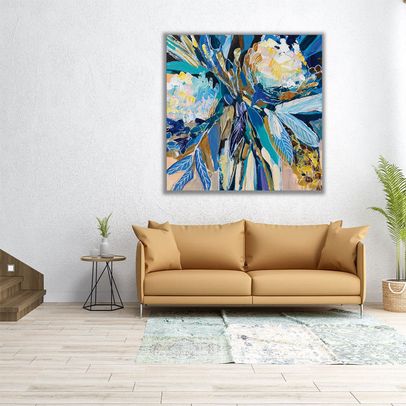 Periwinkle - Canvas Print Wall Art, 12" H x 12" W
