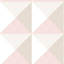 Rouleau de papier peint adhésif autocollant l 16,5 pi x l 20,5 po origami Mattos-1926452100