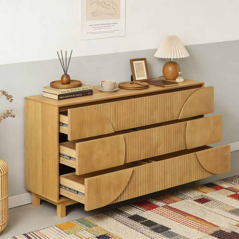Commode 60 po de largeur, Brun