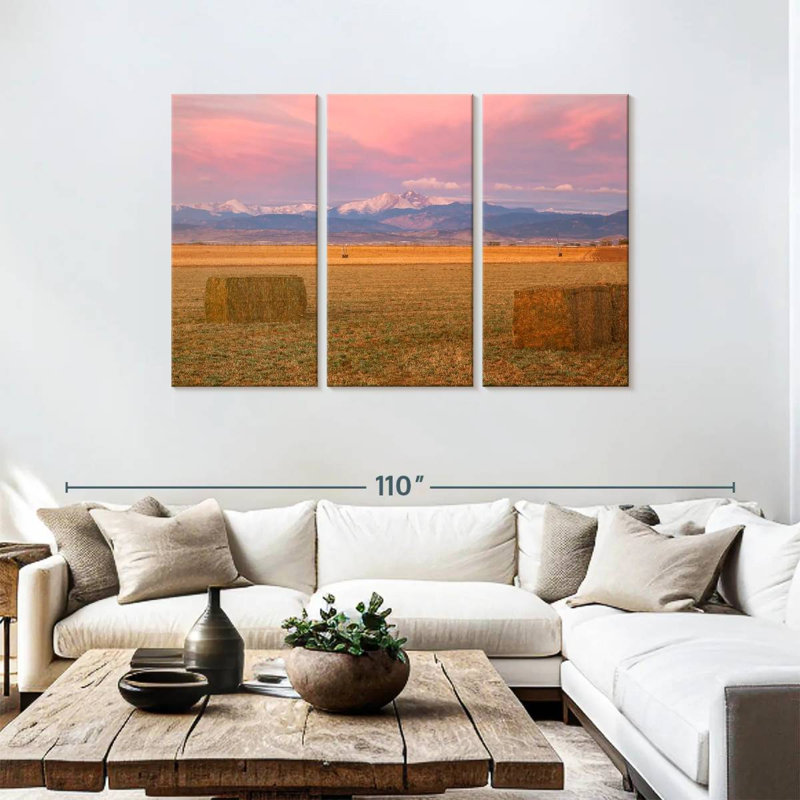 Alvord Longs Peak Harvest, 48" H x 74" W