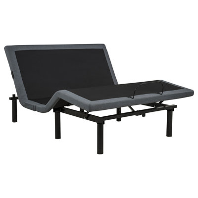 Sommier articulé Weston Queen à double moteur, noir et gris
