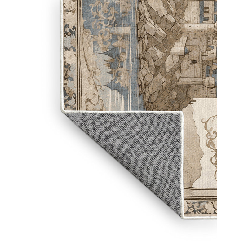 Tapis Moonlit Fortress, Carré 7 pi