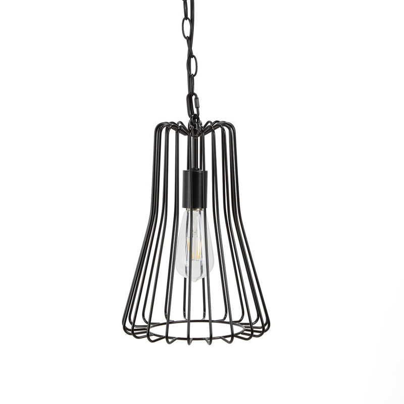 Luminaire suspendu géométrique simple à 1 lumière