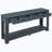 3-Drawers Storage  Console Table with Bottom Shelf for Entryway Hallway-1688039522