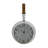 10.6X3X18.1" Frye Wall Clock