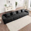 Canapé 4 places sans siège avec assise profonde et coussins décoratifs-118136054