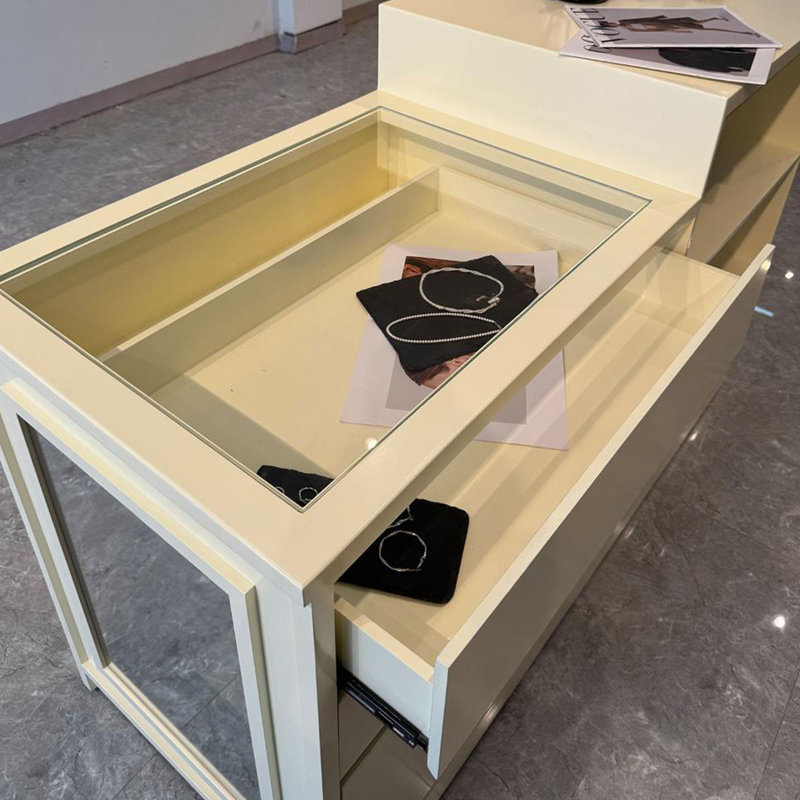 Armoire pour îlot central français haut de gamme, H 39,37 po x l 78,74 po x P 23,62 po