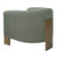 Fauteuil demi-tonneau rembourré Kellan-134492461-134492462