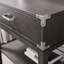 Table d'appoint Beckett en bois manufacturé et anthracite