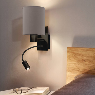 Bedsworth Steel LED Armed Sconce