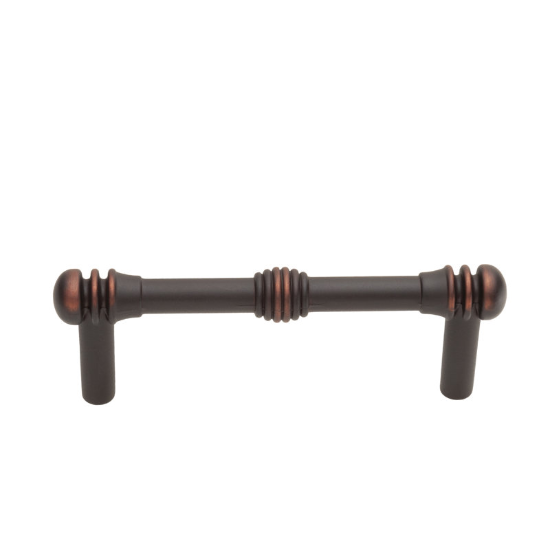 Charlotte 3-1/4" Oil Rubbed Bronze Bar Pull, 3.25", Oil Rubbed Bronze
