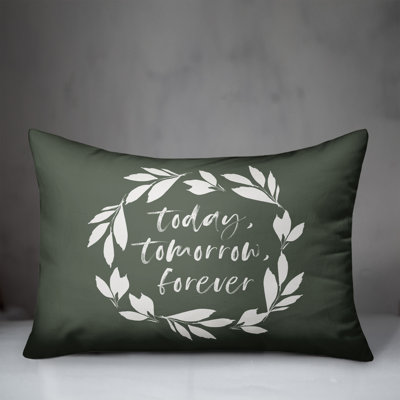 Outdoor Reversible Throw Pillow