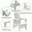 Chaise Adirondack en plastique Laputz-1160066955