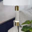 Lampe de table en métal Braunstein