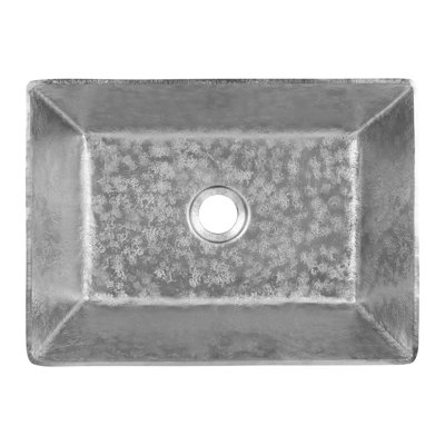 Premier Copper Products Terra Firma 11'' Copper Rectangular Bathroom Sink