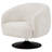 Lily-Ann Boucle Barrel Accent Chair with 360-Degree Swivel, Beige