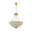 Plafonnier 5 lumières style Tiffany