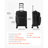 20-Inch Softside Expandable Luggage with Spinner Wheels Carry on Suitcase Black