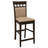 Sylinda 9-piece Square Counter Height Dining Set Cappuccino-1631918389